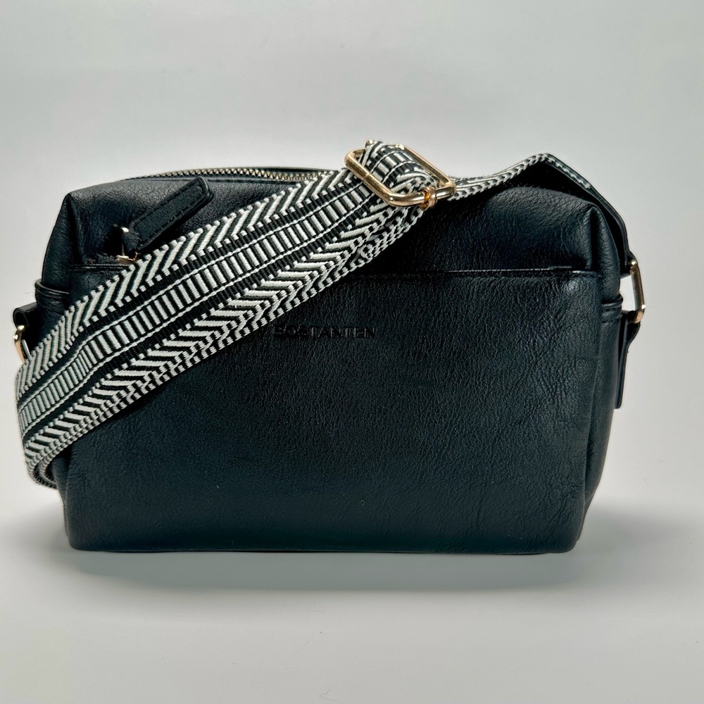 Excellent Condition Bostanten Nola Triple zip Cellphone Faux  Crossbody Bag